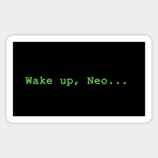 The Matrix - Wake up Neo Magnet